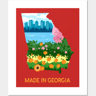 Made in Georgia Posters and Art